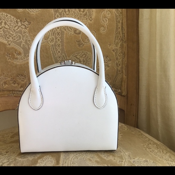 ❌SOLD Authentic Fendi top handle bag satchel white - Picture 2 of 8